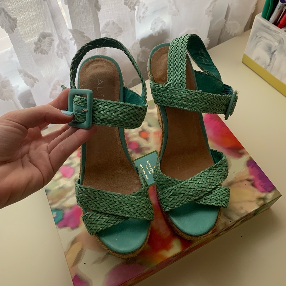 Aldo Espadrille Wedges 👠